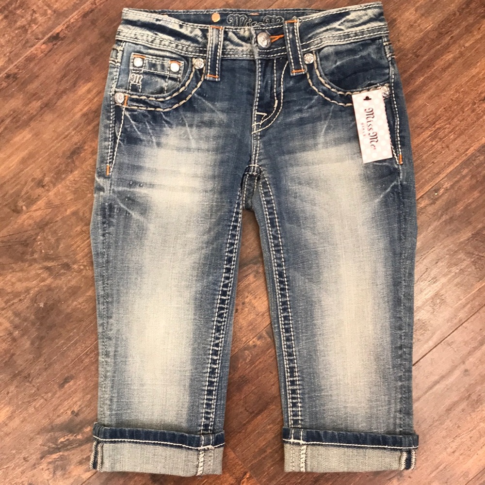 Little Girls’s Miss Me Capri